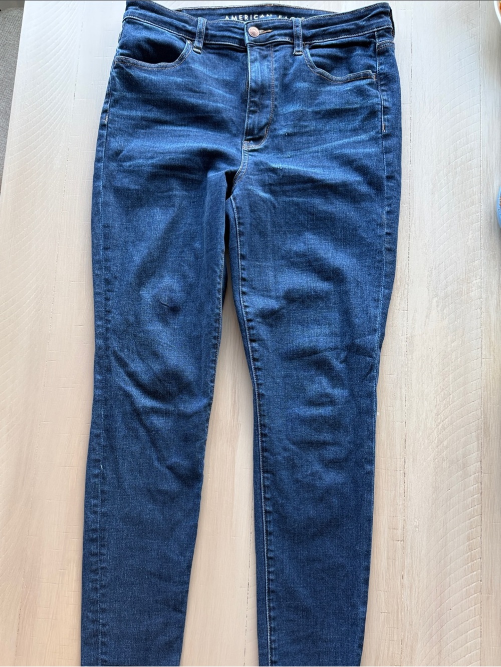 American Eagle Outfitters Dark Blue Skinny Jeans